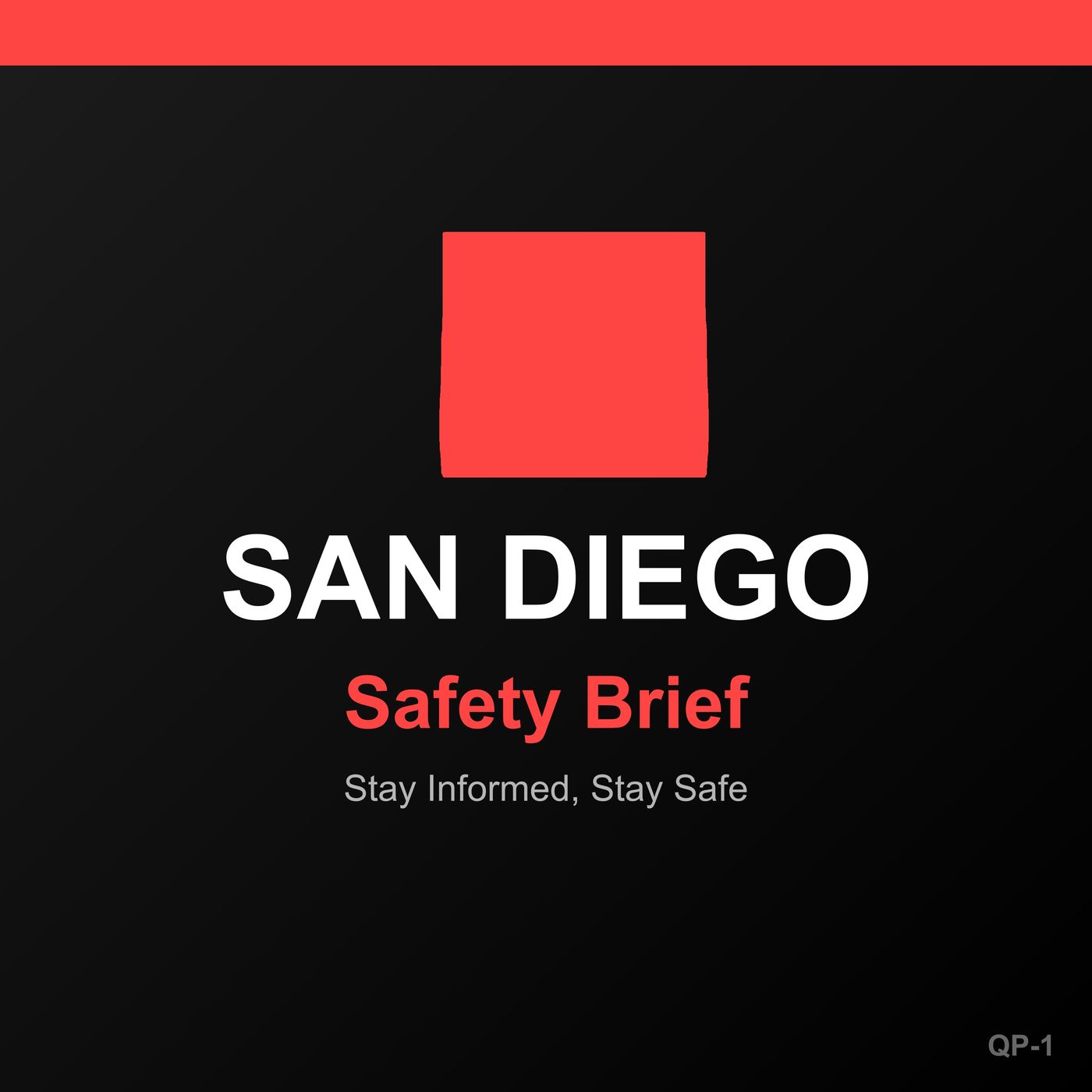 San Diego Safety Brief cover art