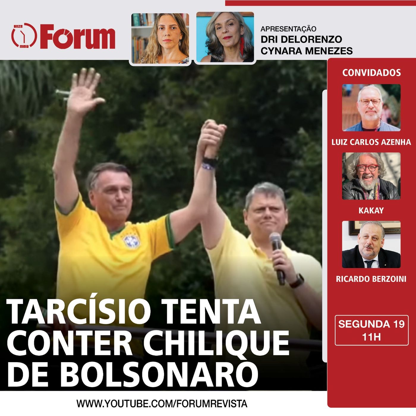 Tarcísio vai conter Bolsonaro contra Moraes em ato de Malafaia? | Musk fecha X no Brasil, e agora? episode artwork