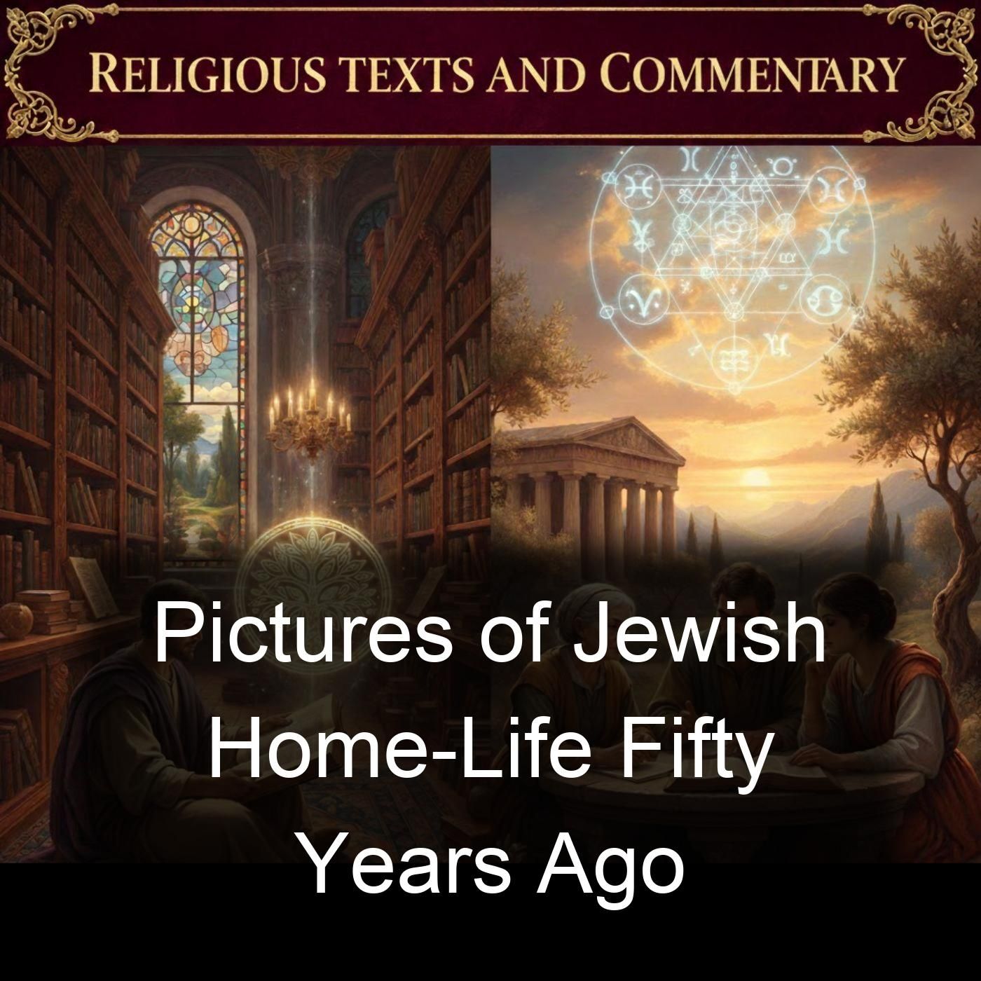 Pictures of Jewish Home-Life Fifty Years Ago cover art