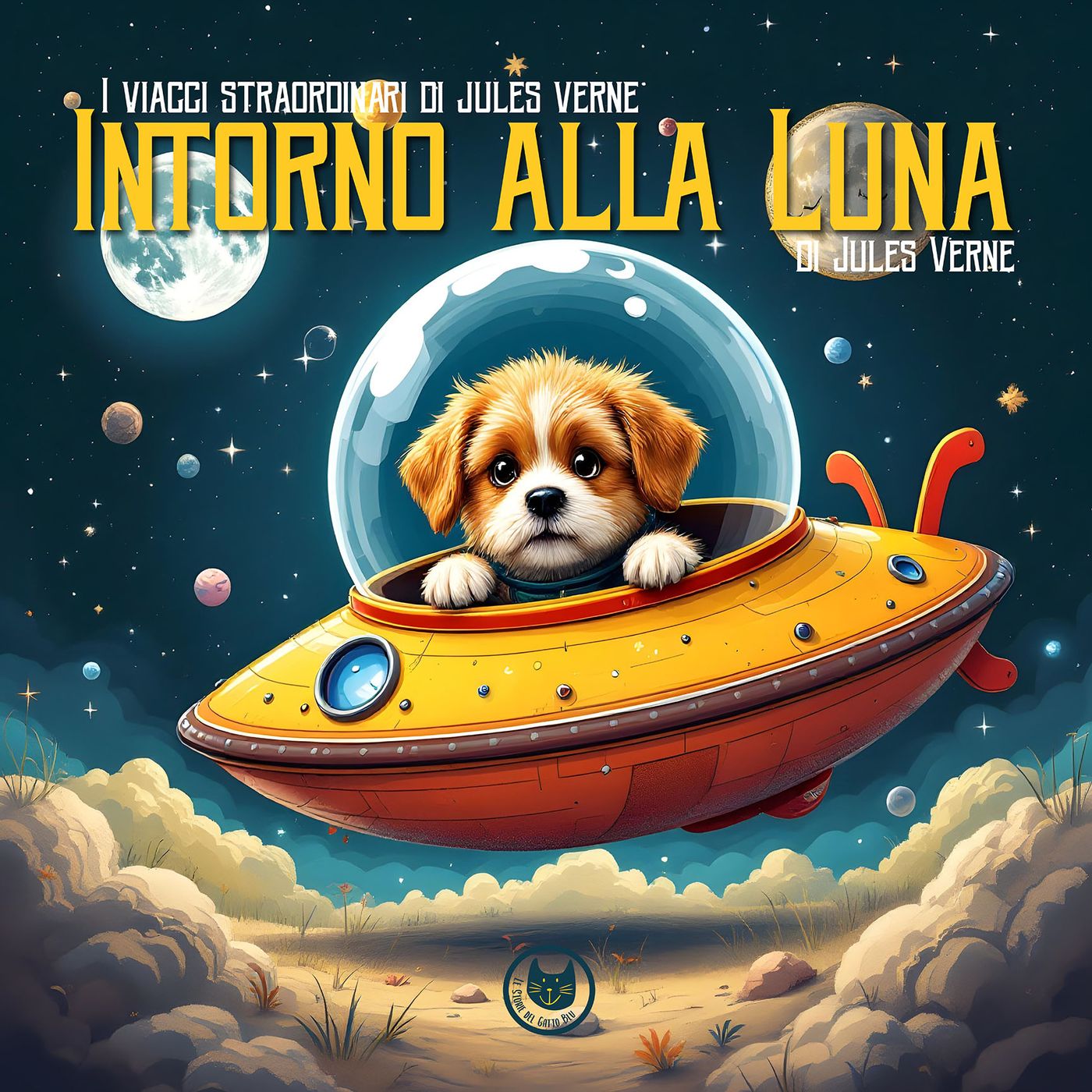 Intorno alla Luna | I Viaggi Straordinari di Jules Verne | Fiabe per bambini raccontate