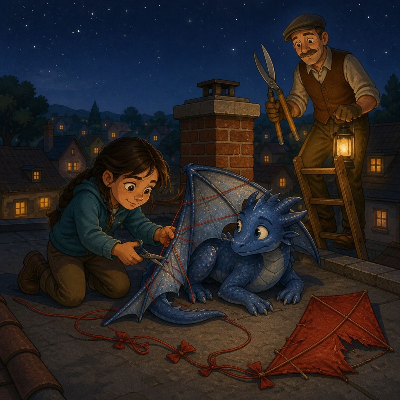 The Dragon on Elara's Roof