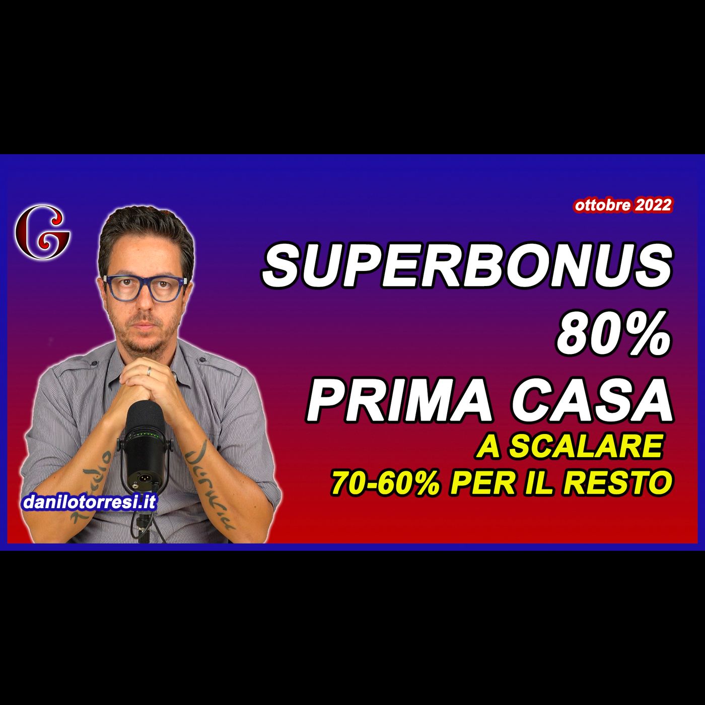 SUPERBONUS 110 ultime notizie - 80% nel 2023 per la prima casa e conta il reddito episode artwork