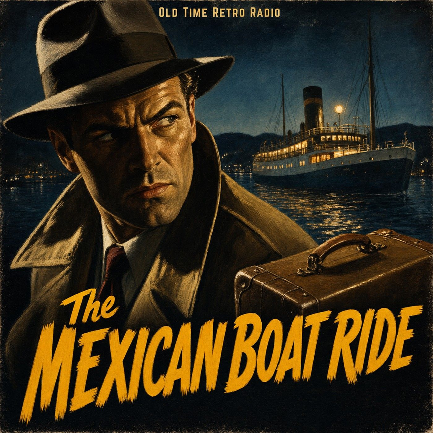 The Adventures of Philip Marlowe - "The Mexican Boat Ride" (Old Time Radio, 1949) episode artwork