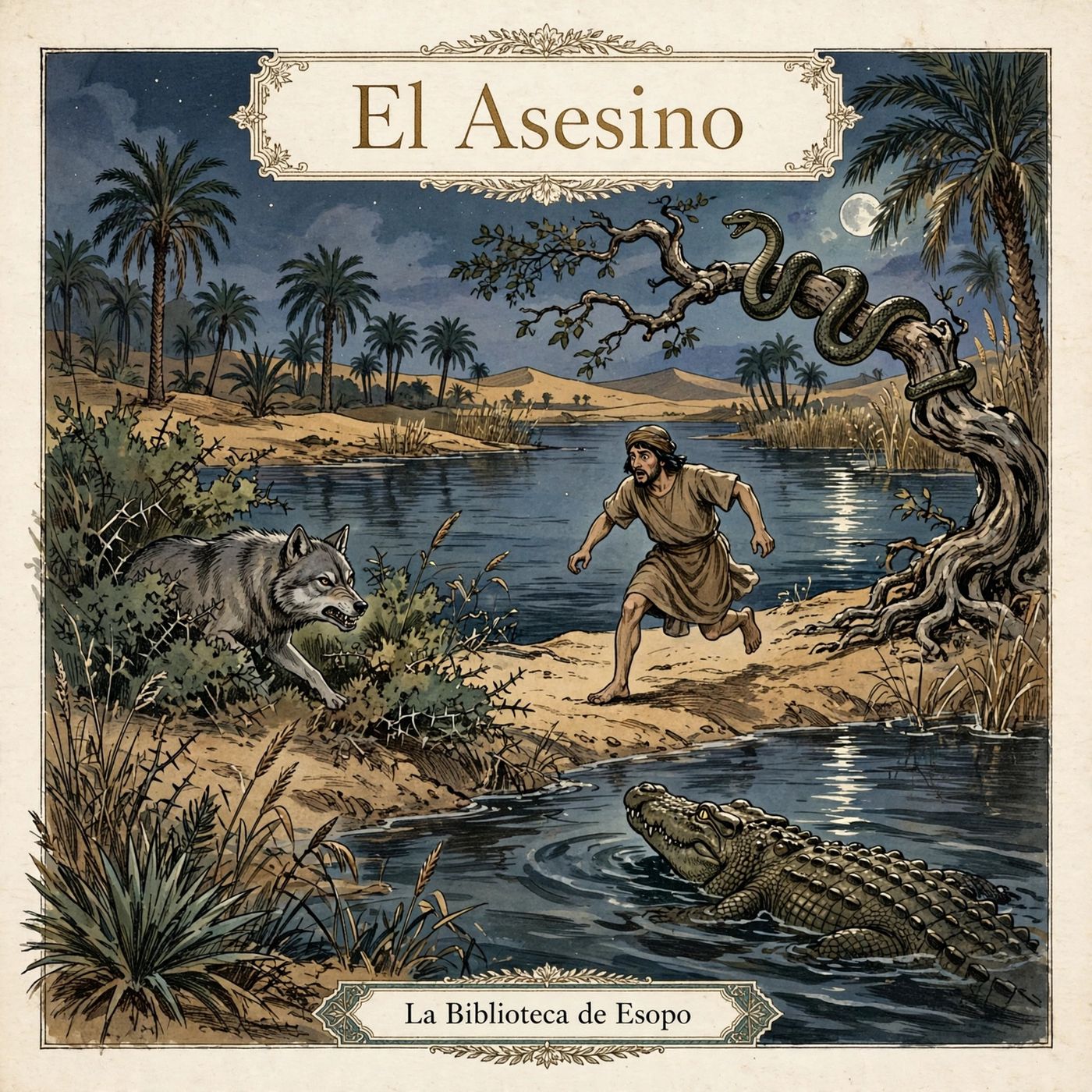 Portada de Audiolibros Quimera - Biblioteca de Esopo