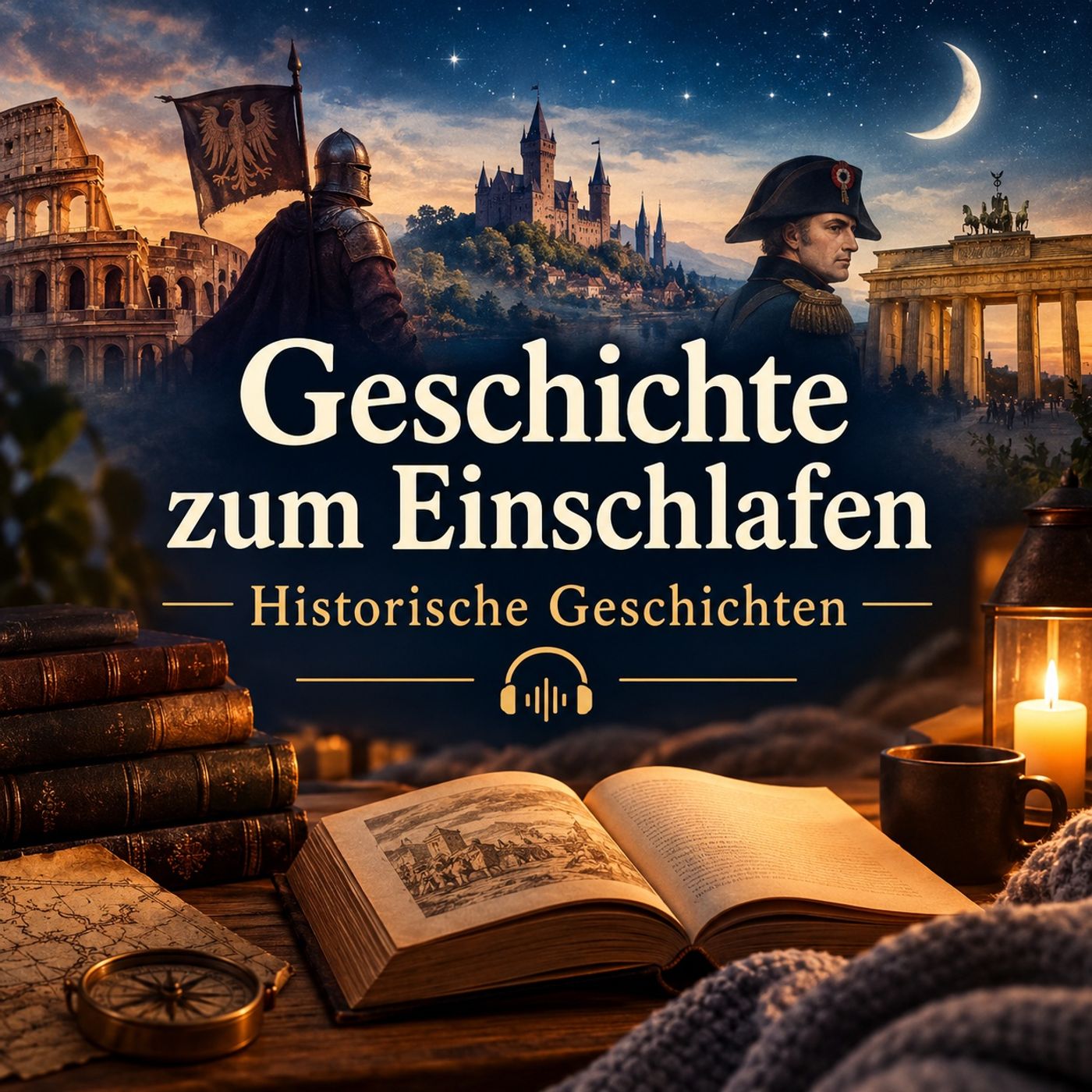 Geschichte hören zum Einschlafen