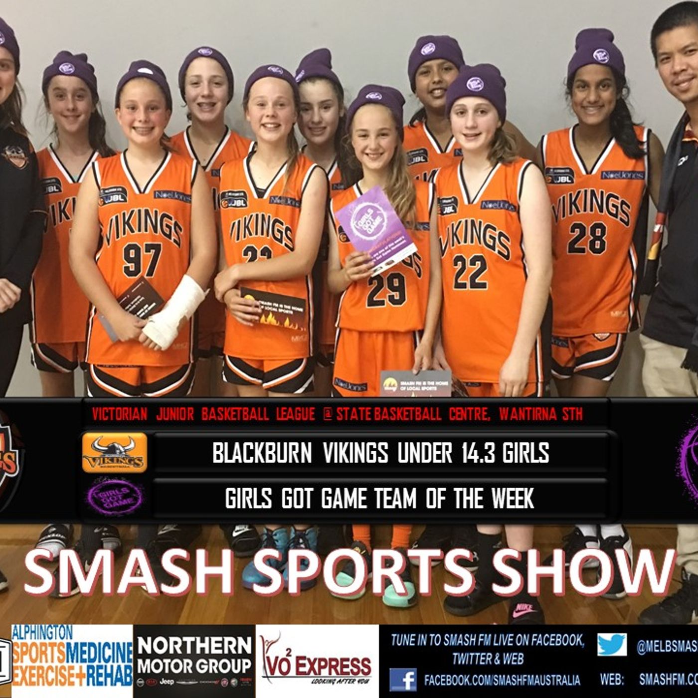 SSS: Blackburn Vikings Under 14.3 Girls Basketball Team 200418 episode artwork
