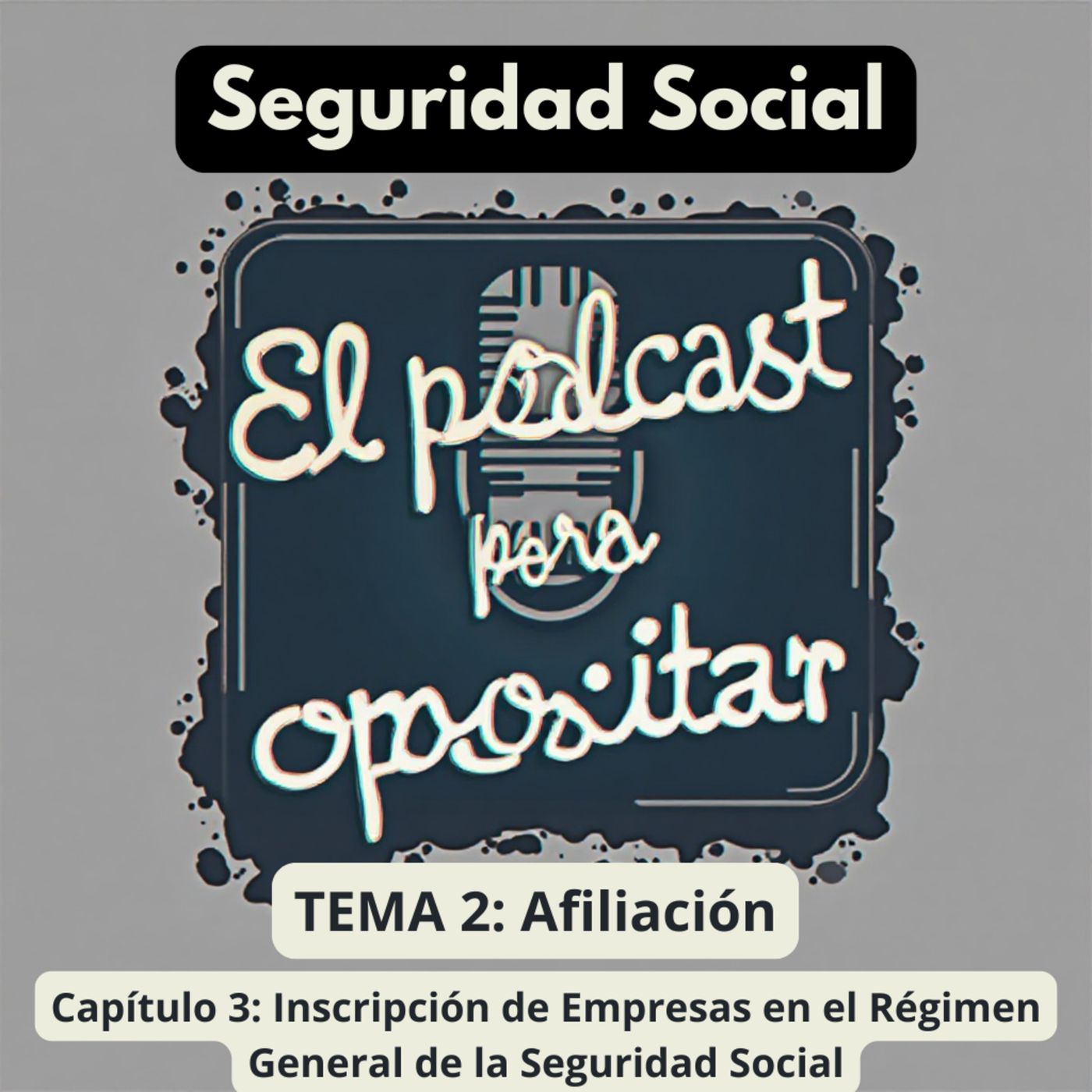 Oposiciones Seguridad Social. Tema 2: Afiliación. Capítulo 3: Inscripción de Empresas en el Régimen General de la Seguridad Social episode artwork