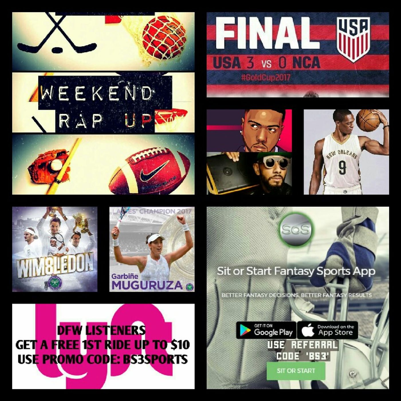 Weekend Rap Up Ep. 41: The Wimbledon King episode artwork