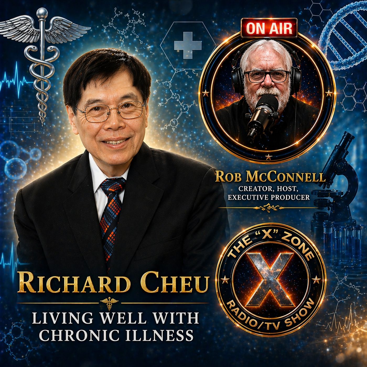 Rob McConnell Interviews - RICHARD CHEU - Living Well With Chronic Illness