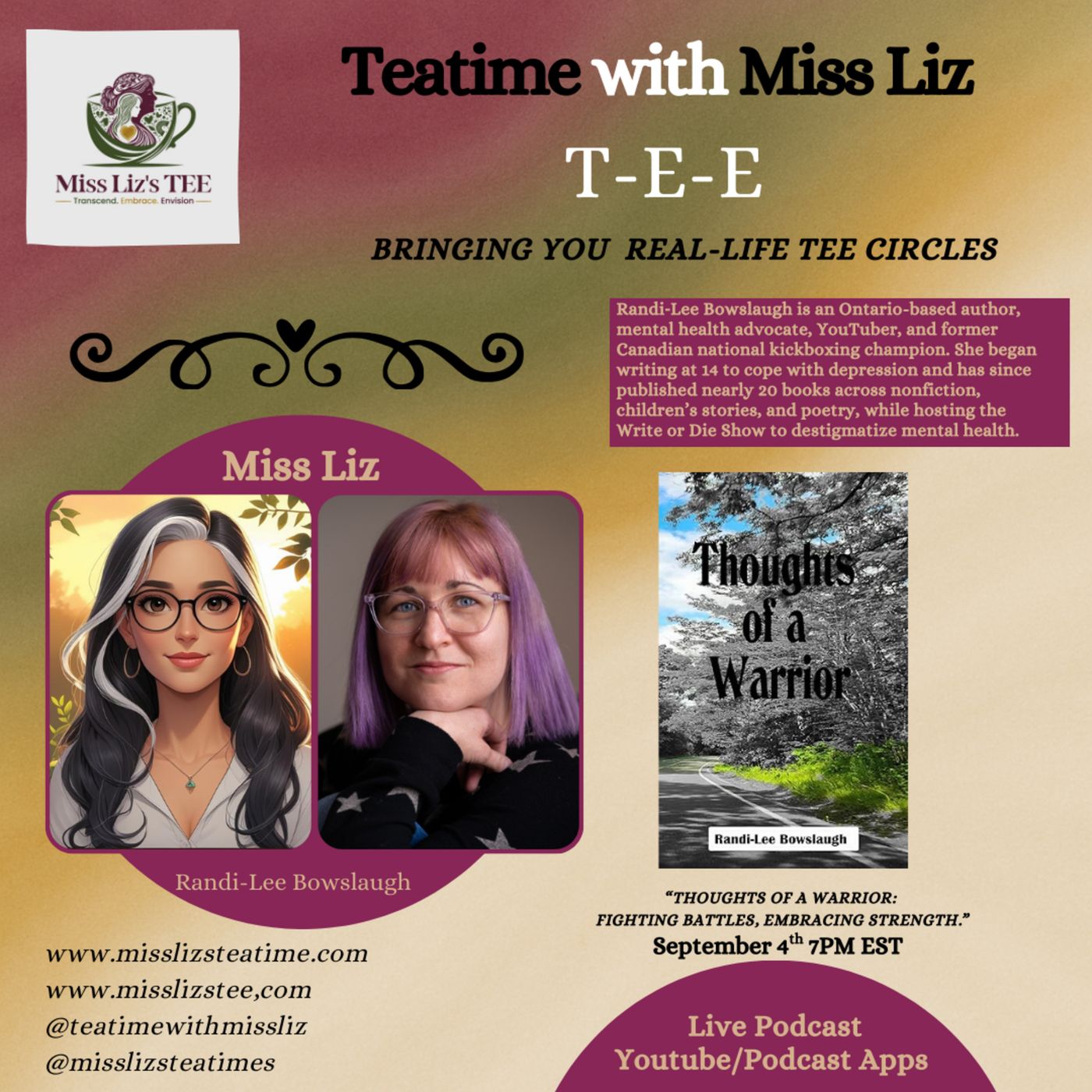 Teatime with Miss Liz