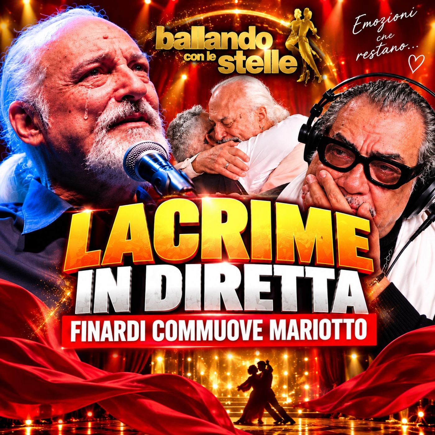 Ballando con le Stelle: Eugenio Finardi in lacrime in diretta, l'abbraccio con Mariotto commuove episode artwork
