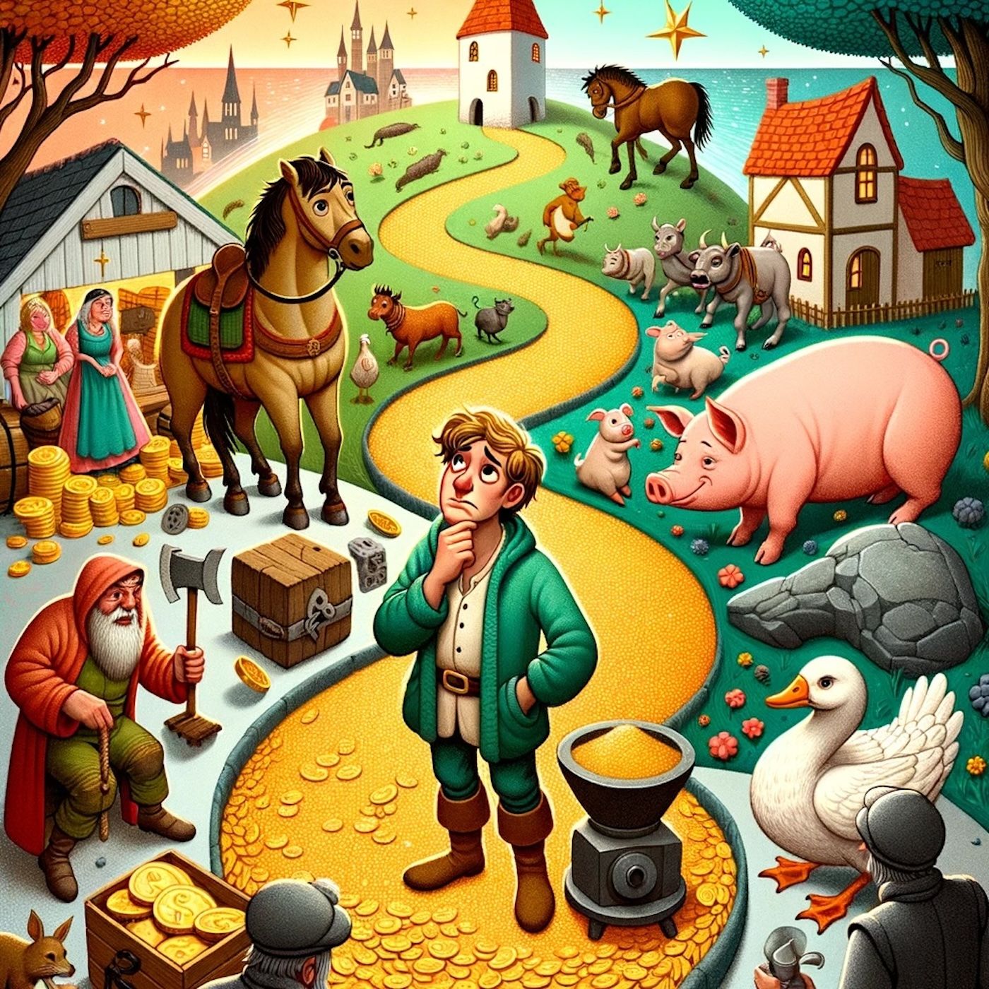 汉斯的偶然交换： 幸运与愚蠢的故事 🍀🔄🎭 episode artwork