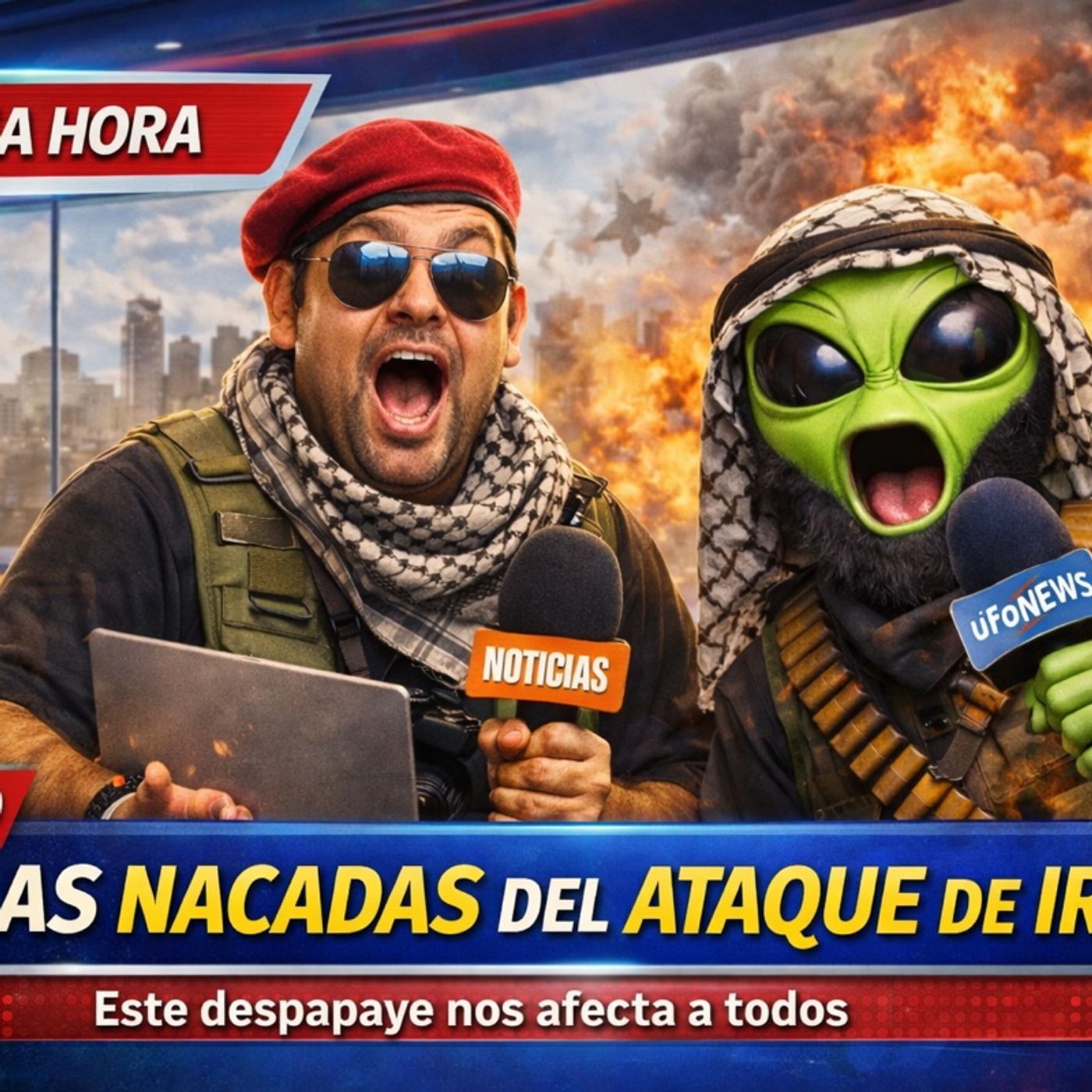 Las nacadas del ataque a Iran.