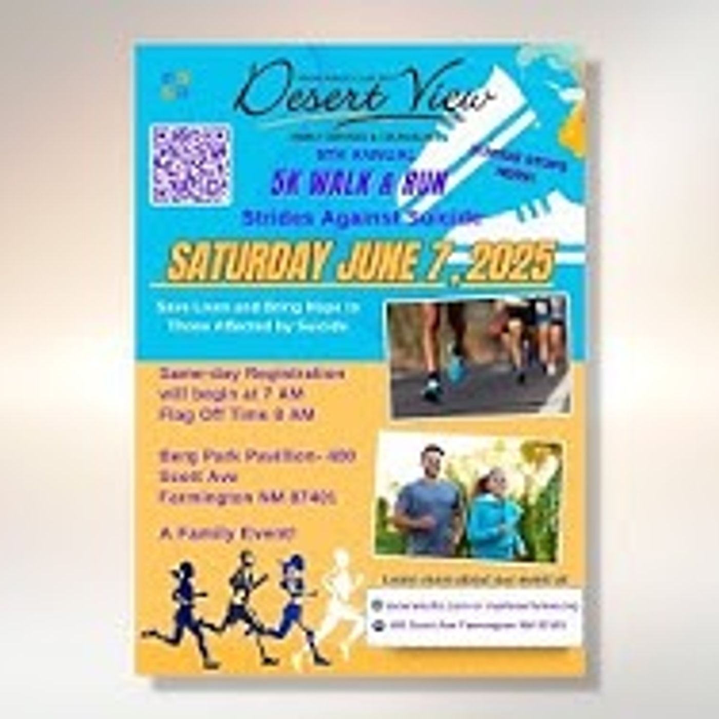 Rick & Codi Quevedo Interview - Desert View Family - 5K Strides Against Suicide #002