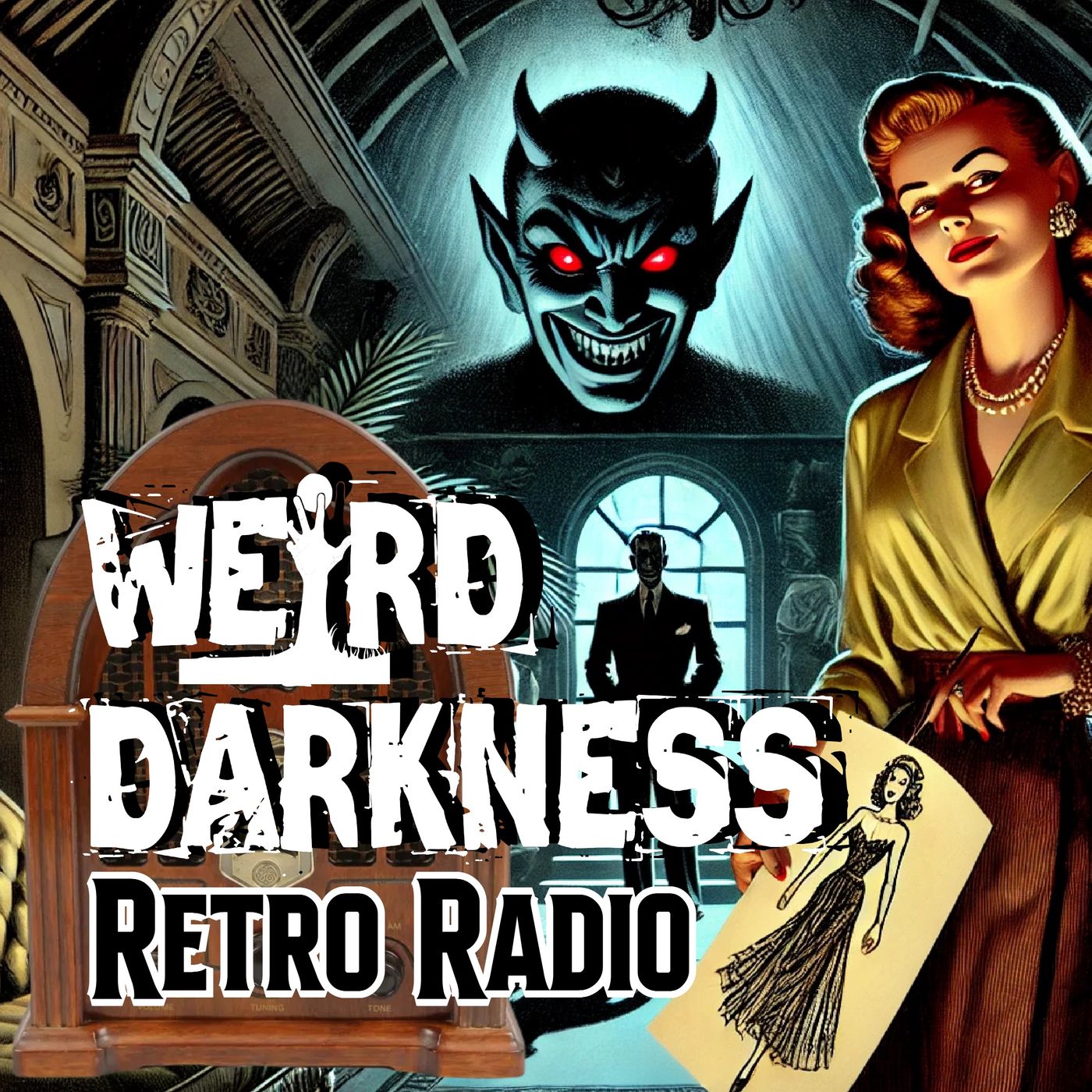 Would You Dare Steal From THE DEVIL’S BOUTIQUE?: 10 #RetroRadio Stories! EP0295 #WeirdDarkness - podcast episode cover