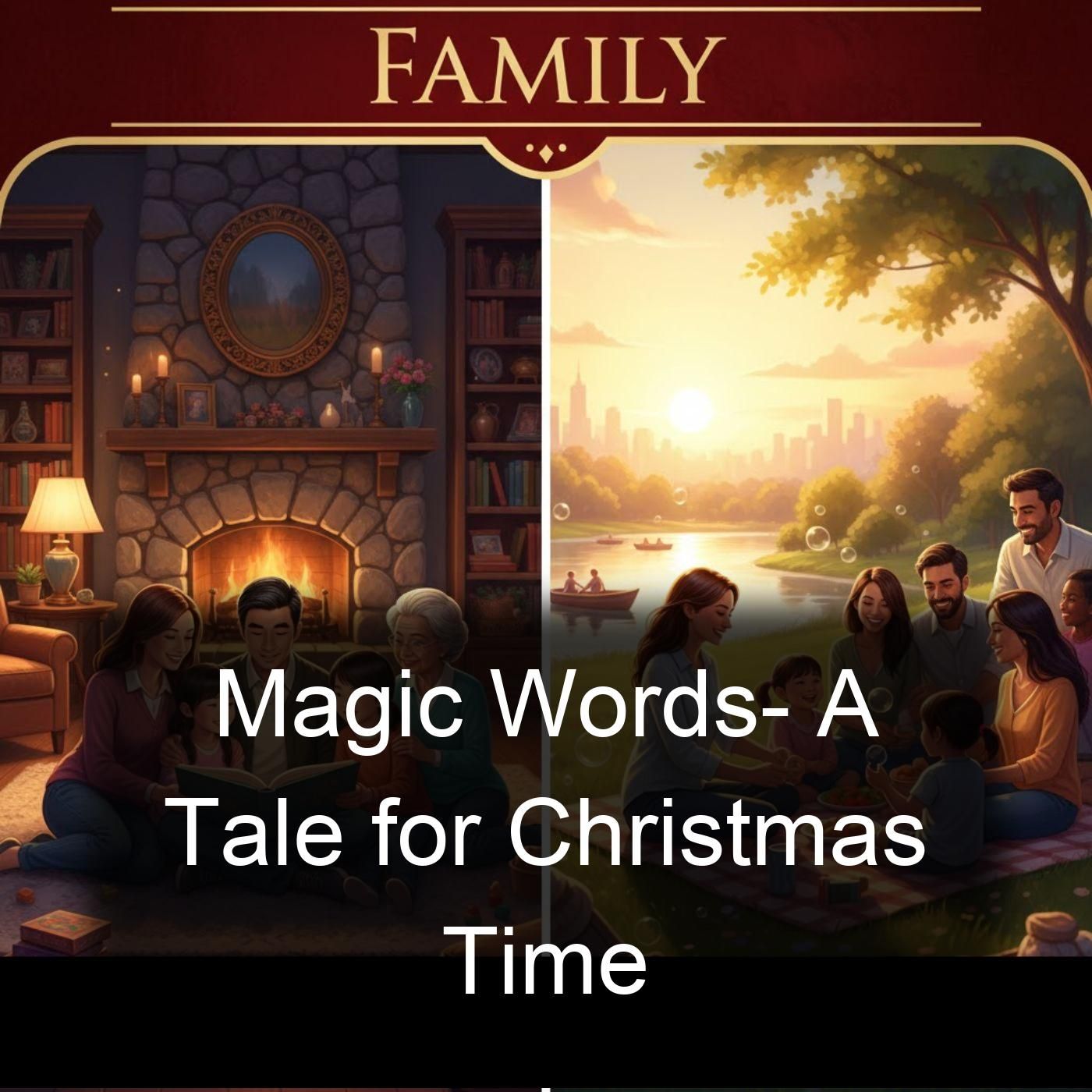 Magic Words- A Tale for Christmas Time cover art