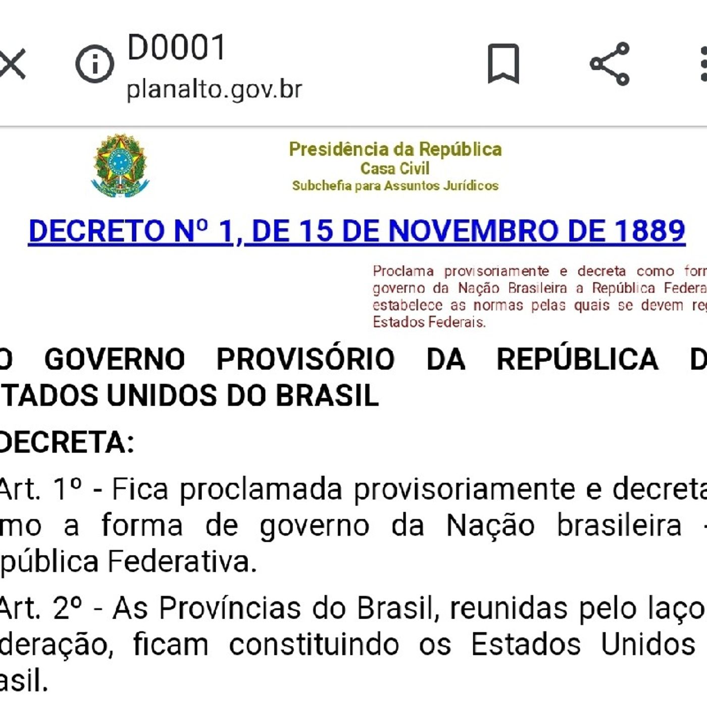 Nosso Direito Constitucional