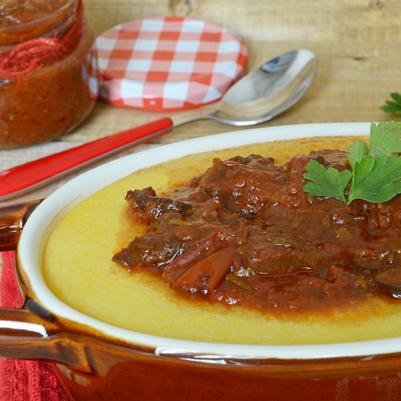 Polenta con sugo di funghi velocissima episode artwork