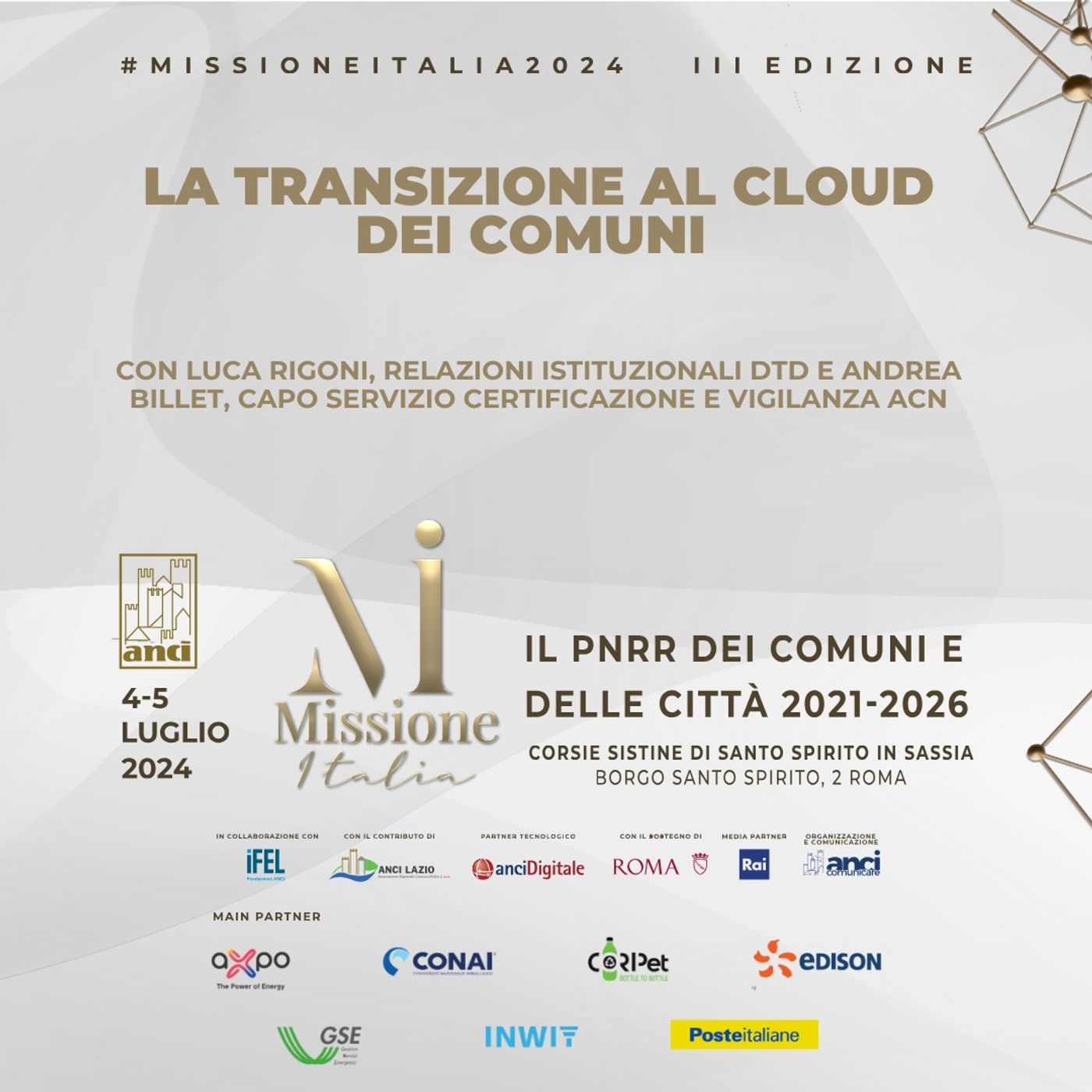 Missione Italia 2024 - ANCI