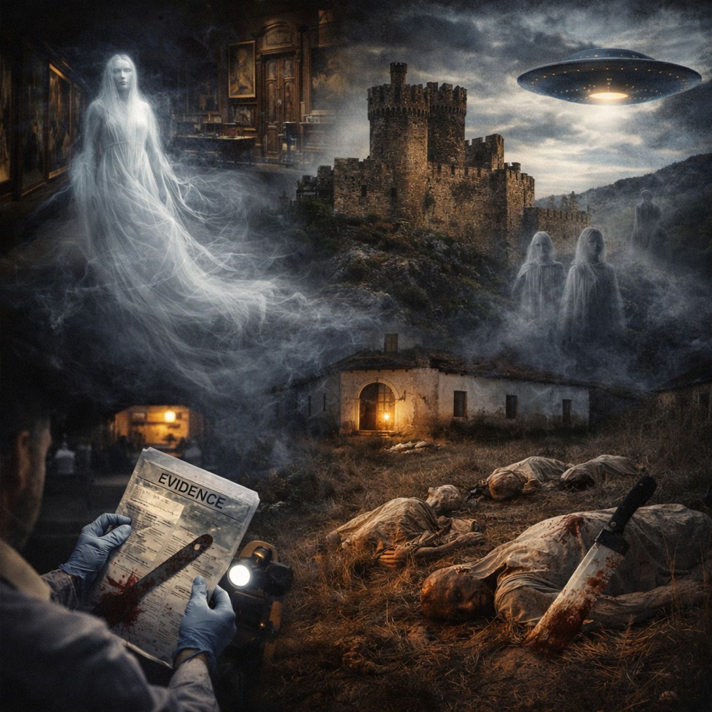 Voces del Misterio: Los Galindos, fantasmas en Sevilla y el caso Rosenheim: tres enigmas reales — Voces del Misterio cover