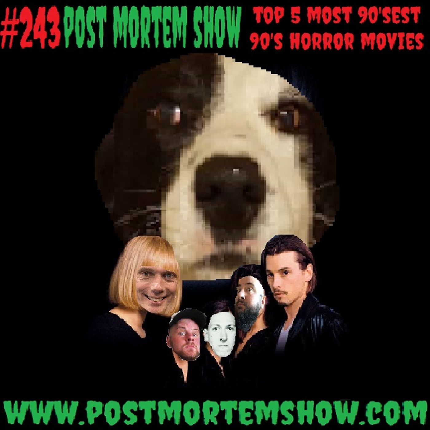 e243 - Nocturnal Canine Emmissions (Top 5 Most 90'sest 90's Horror Movies) episode artwork