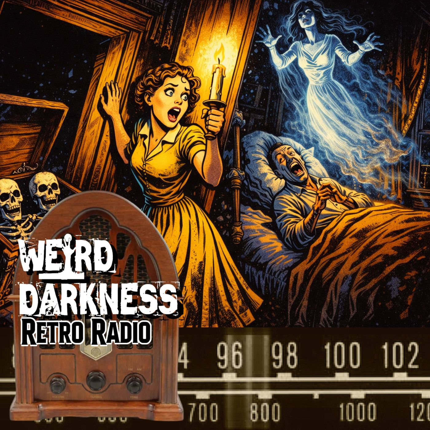 Her Dad Was Terrified of The Unseen, Then Came a Hidden Room | “The Blackness of Terror” #RetroRadio