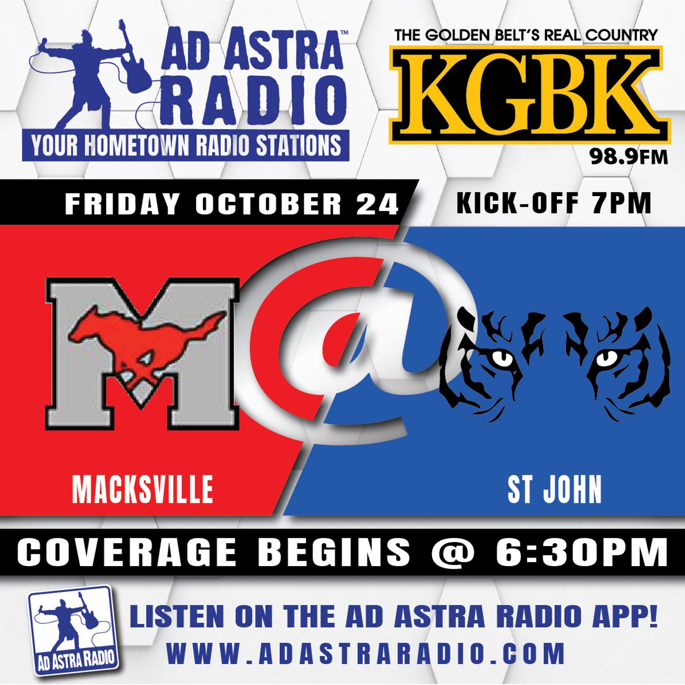Macksville Mustangs at St John Tigers Football (October 24, 2025) episode artwork