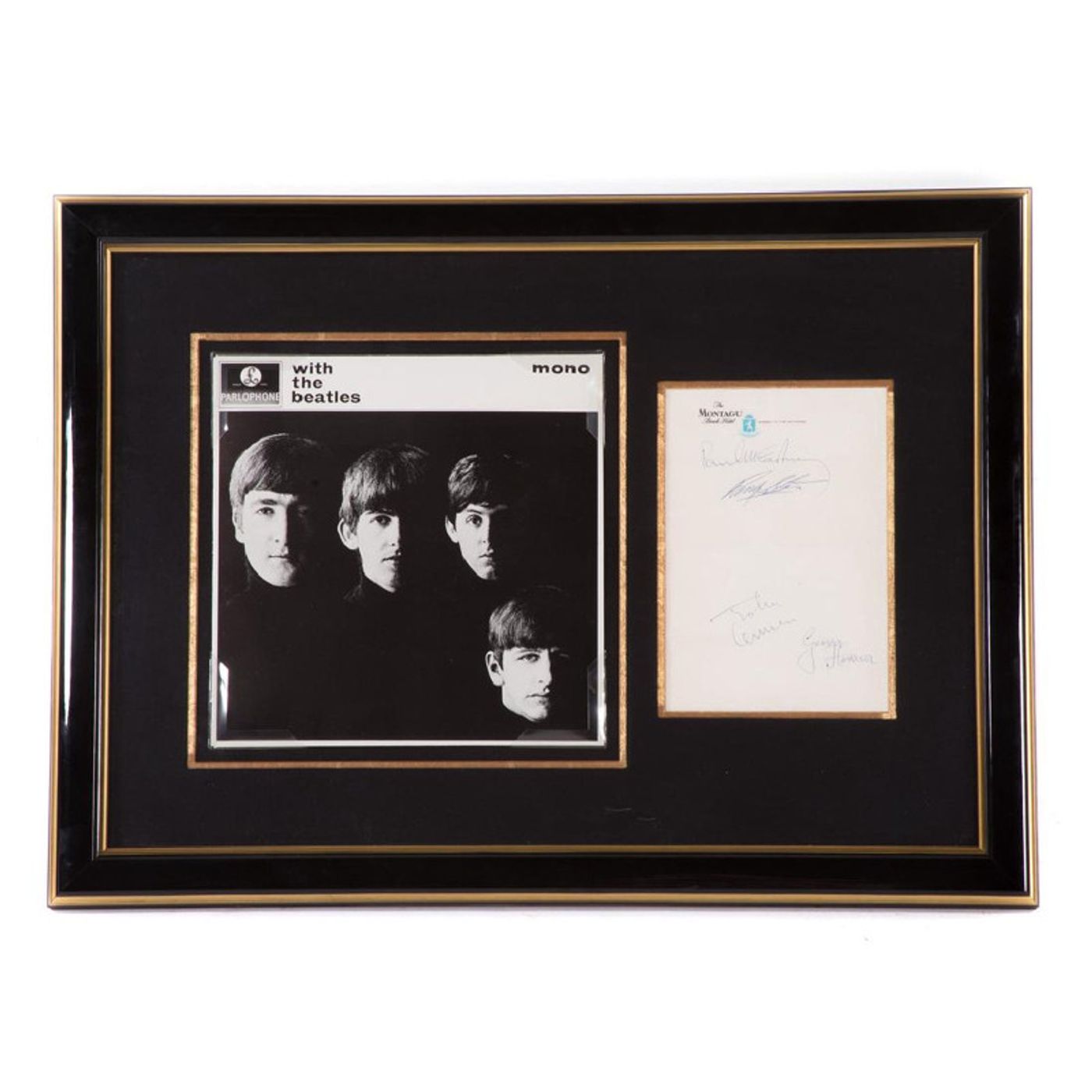 El Club de los Beatles Copia enmarcada "With The Beatles" episode artwork