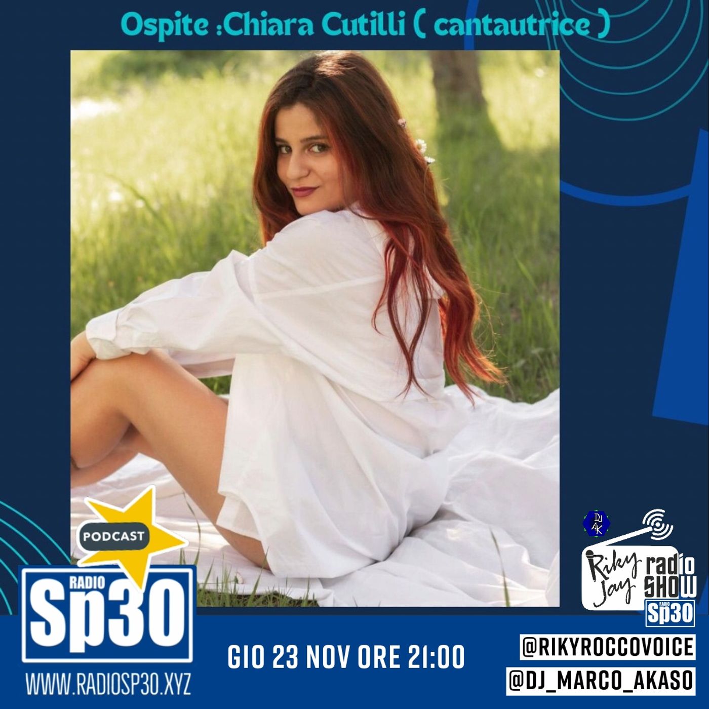 RikyJay Radio Show - ST.5 N.09 - Ospiite Chiara Cutilli