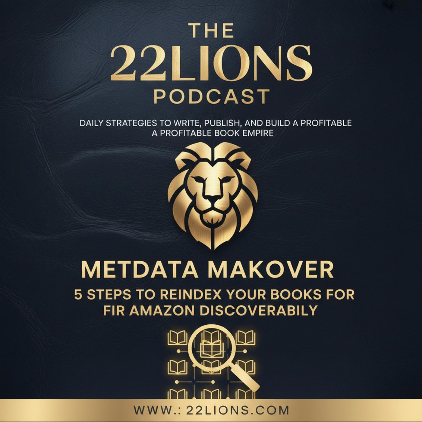 Metadata Makeover: 5 Steps to Reindex Your Books for Amazon Discoverability episode artwork