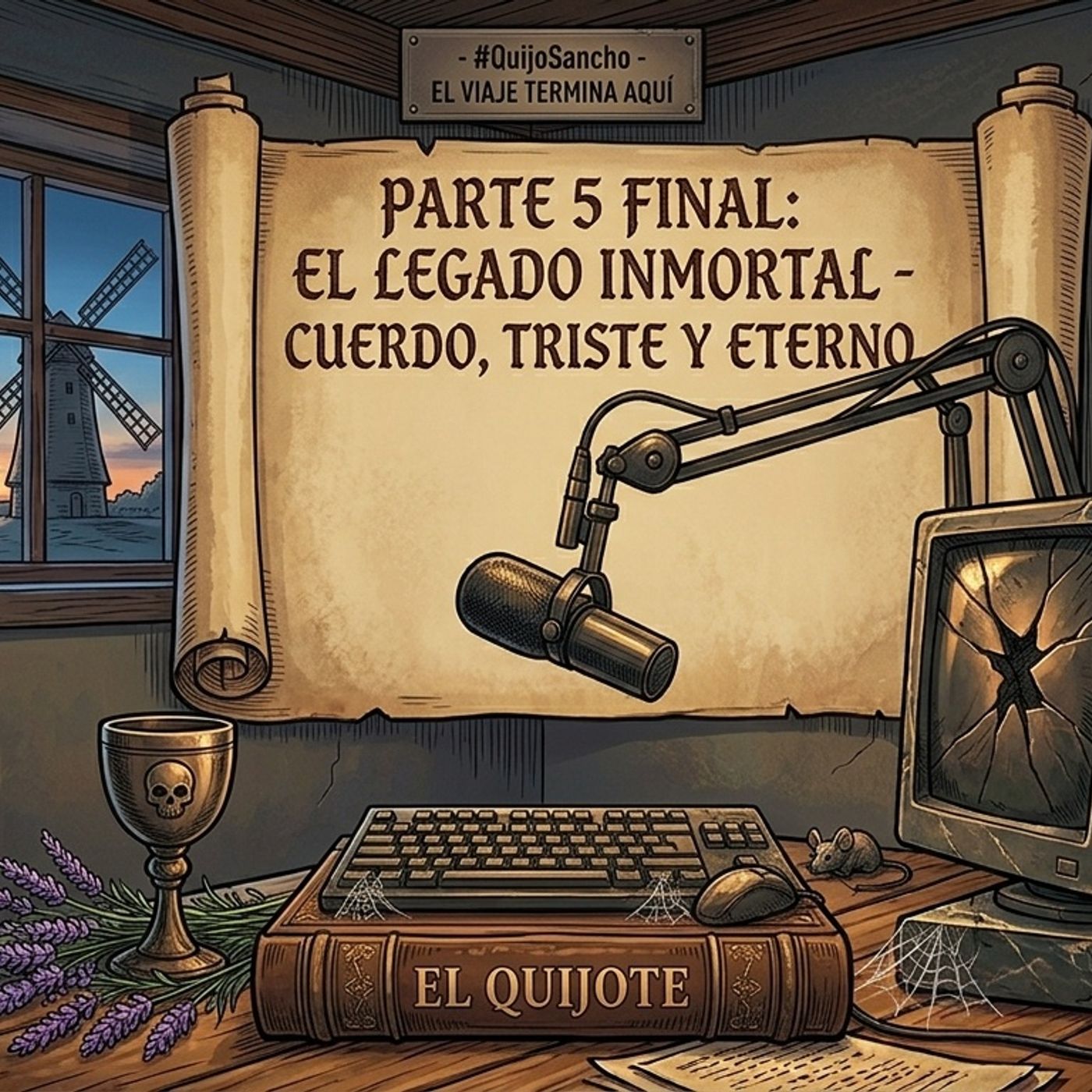 El primer streamer de la historia, La gloriosa locura de Don Quijote (5) final episode artwork