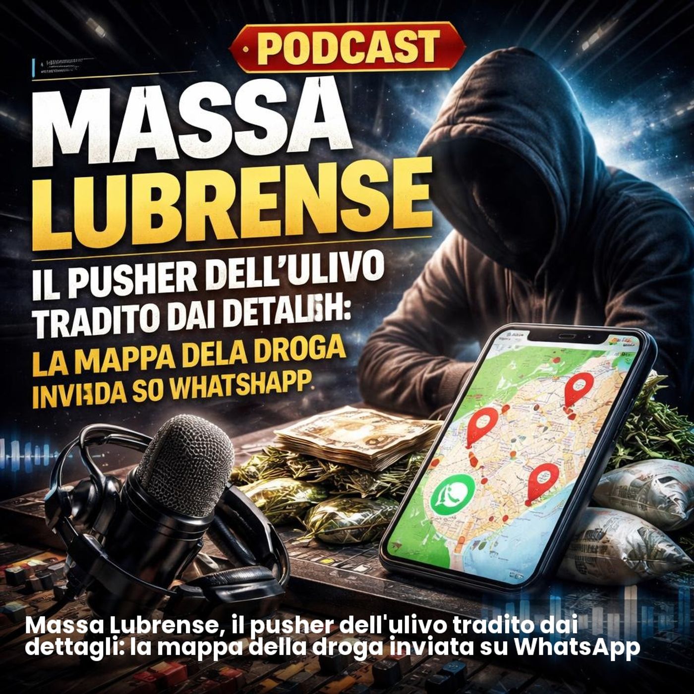 Massa Lubrense, il pusher dell'ulivo tradito dai dettagli: la mappa della droga inviata su WhatsApp episode artwork