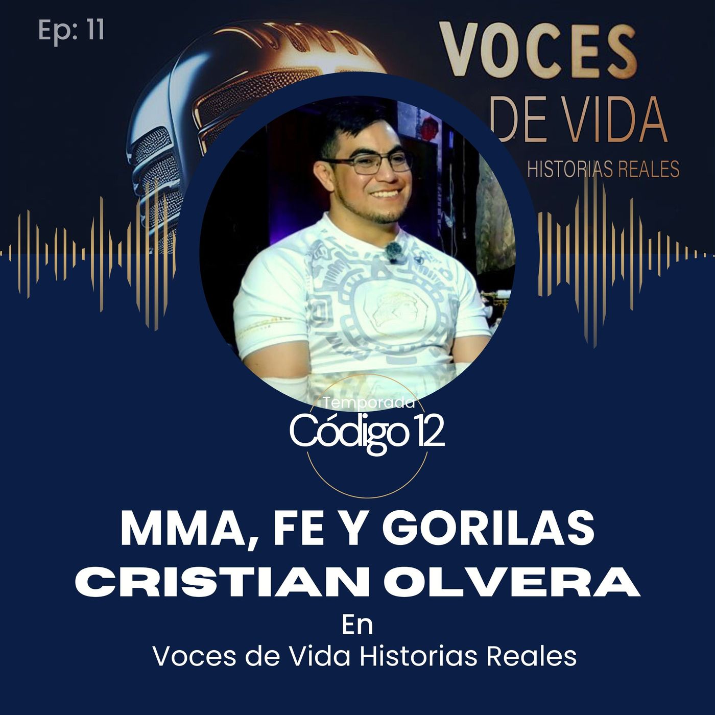MMA, fe y gorilas. Cristian Olvera en Voces de Vida Historias Reales episode artwork