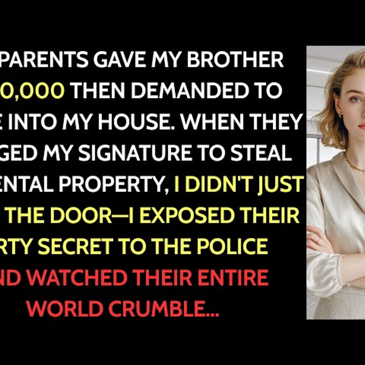 My Parents Sold Their House and Gave $650,000 to My Brother. Then Tried to Invade My Home To...