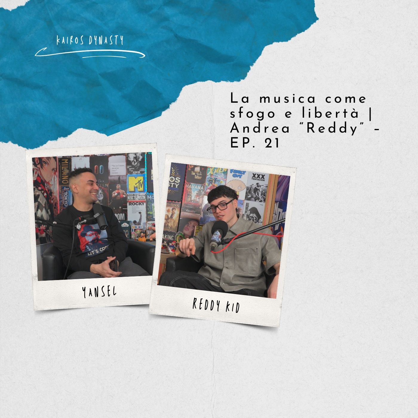 La musica come sfogo e libertà | Andrea “Reddy” – EP. 21 episode artwork