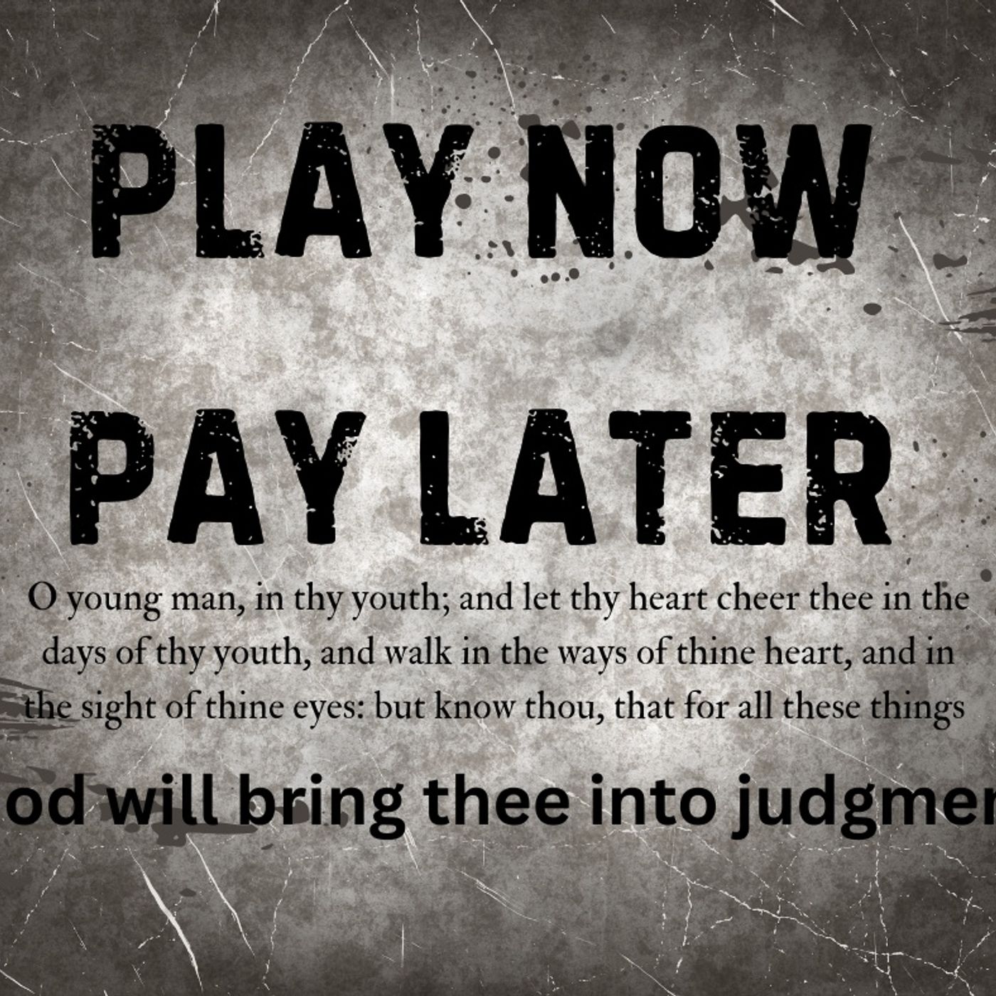 12/28/2025 Sun AM Pastor Jeff Crawley Play now, Pay later episode artwork