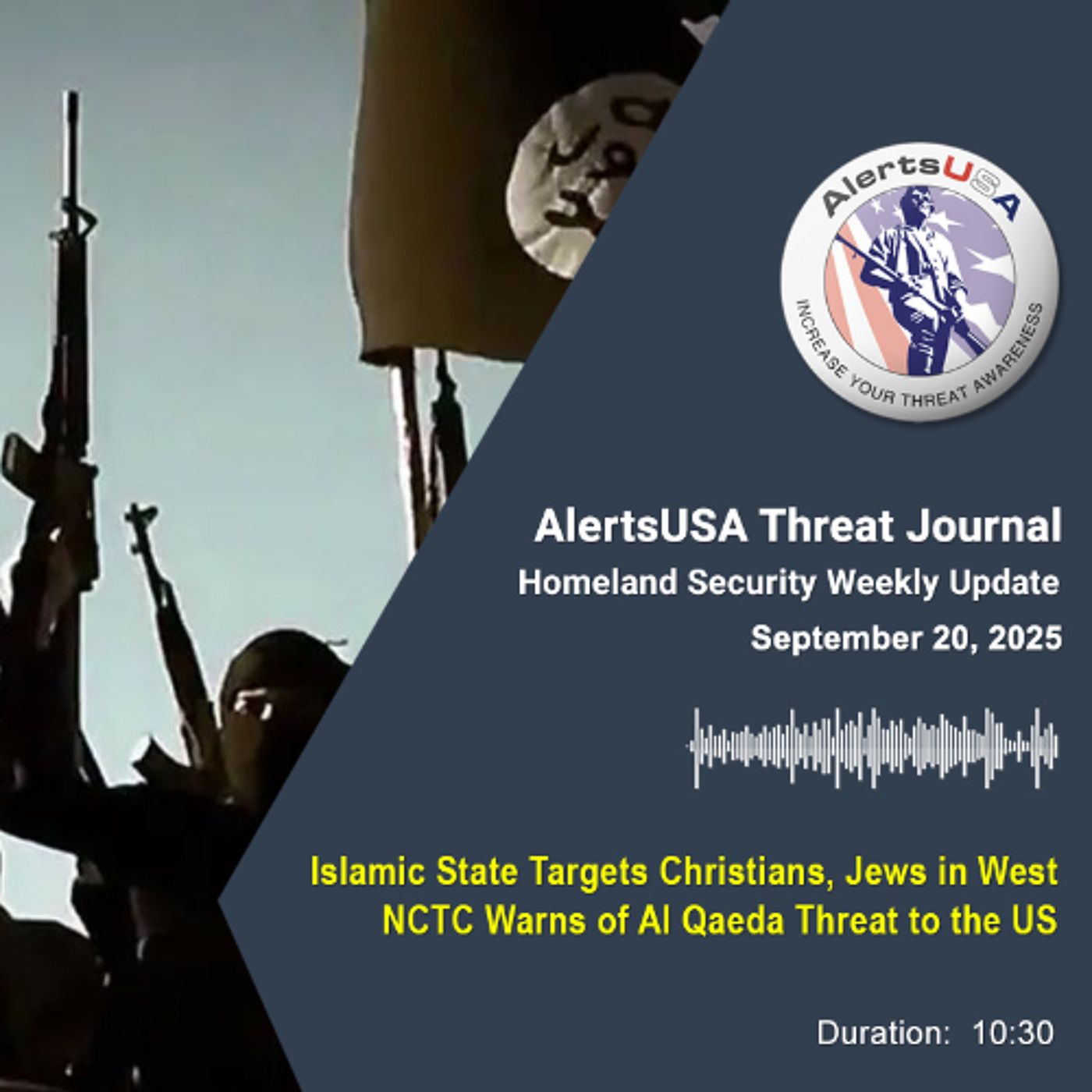 Homeland Security Weekly Update - Sept 20, 2025