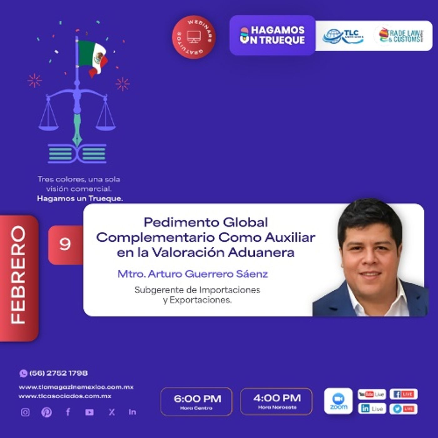 654 - Pedimento Global Complementario Como Auxiliar en la Valoración Aduanera episode artwork