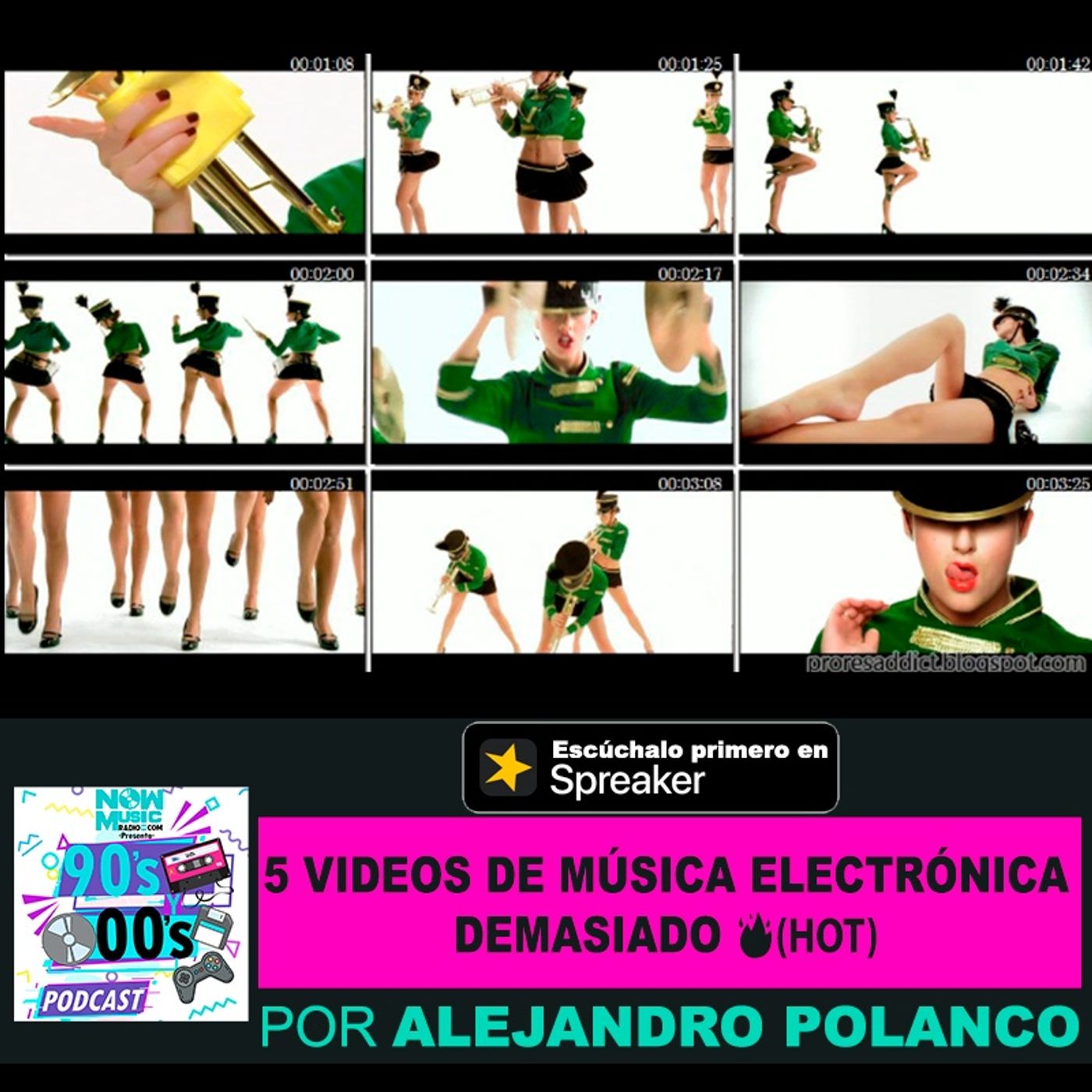 5 Videos de música electrónica de los 00s super 🔥 episode artwork