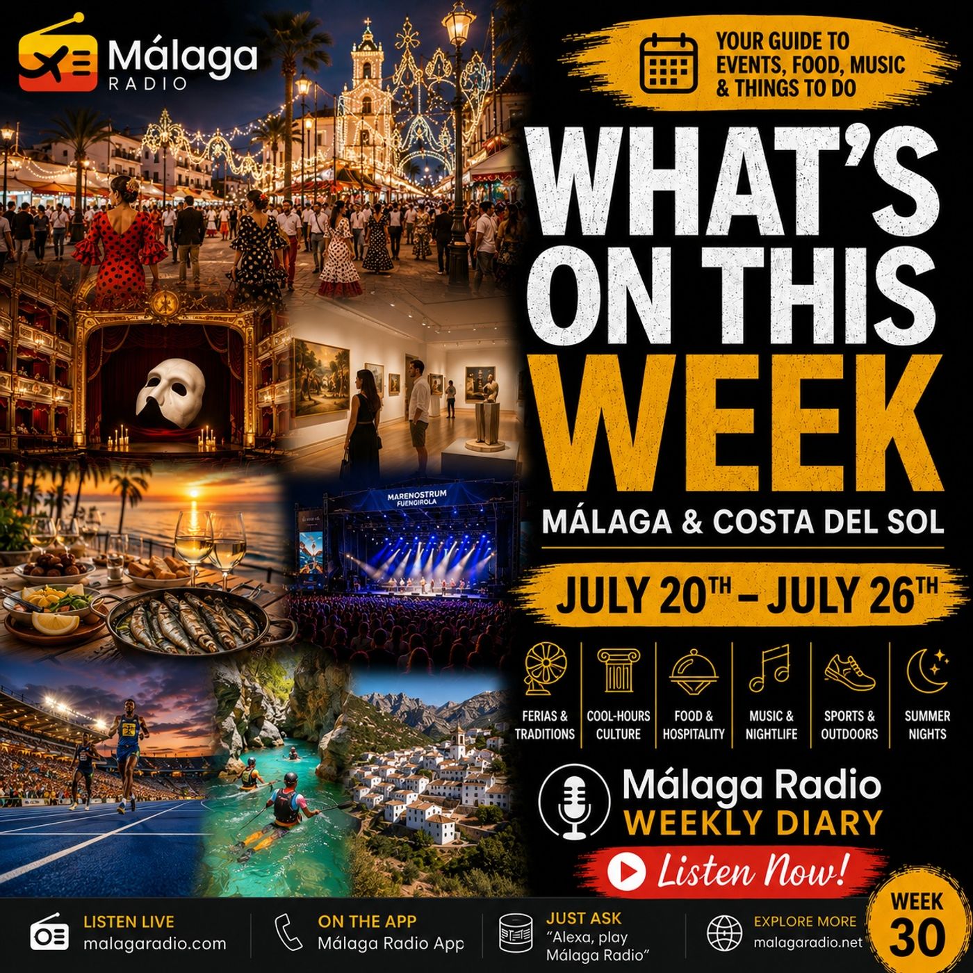 What's On Costa del Sol July 20-26 2026 episode artwork