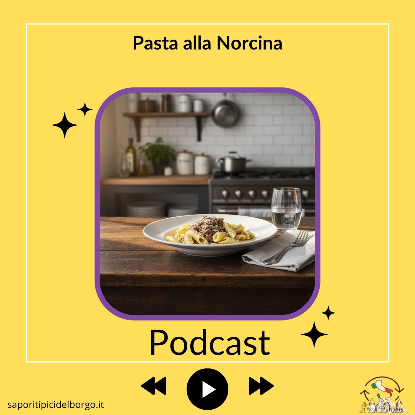 Pasta alla Norcina un Tesoro Cremoso Umbro episode artwork