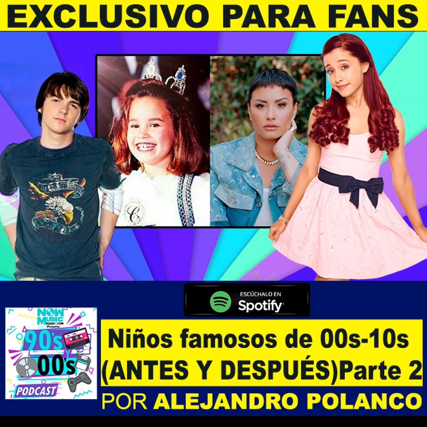 Niños famosos de los 00s - 10s (ANTES Y DESPUÉS)Parte 2 episode artwork
