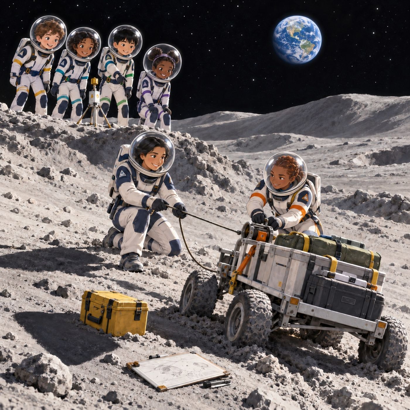 The Moon Cart That Wouldn't Stop