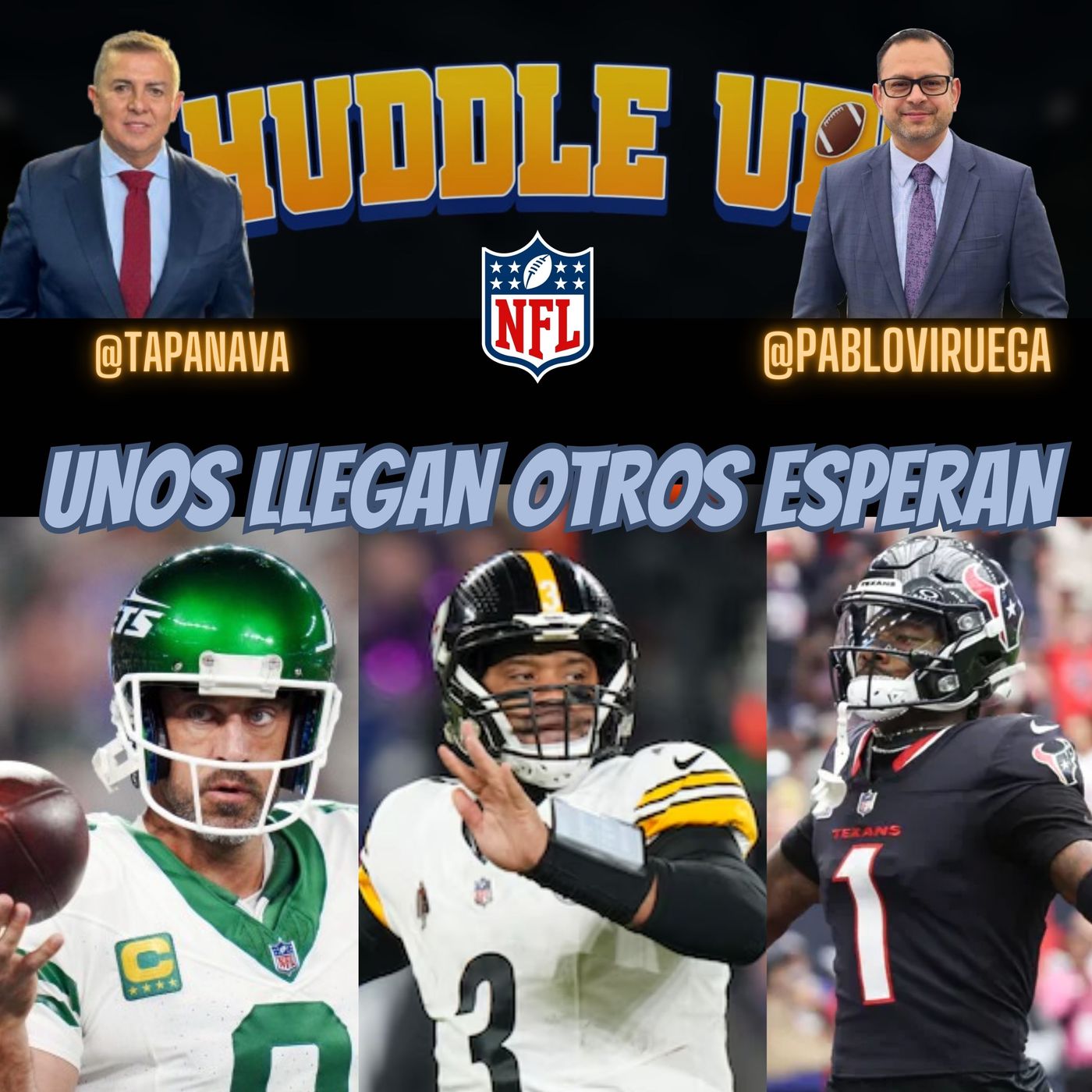 #HuddleUP #NFL 28 de Marzo @TapaNava & @PabloViruega