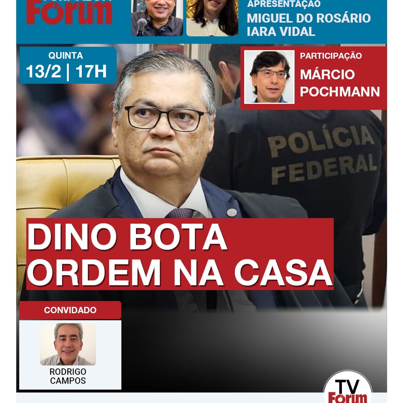 Dino manda a PF pôr fim na maracutaia das emendas | 13.02.25 episode artwork