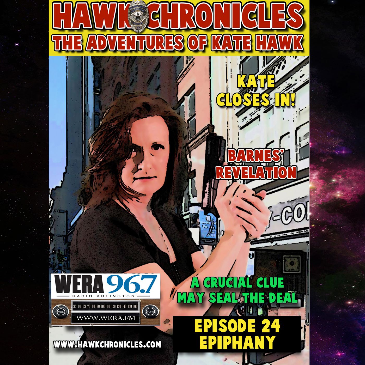 Episode 24 Hawk Chronicles "Epiphany" episode artwork