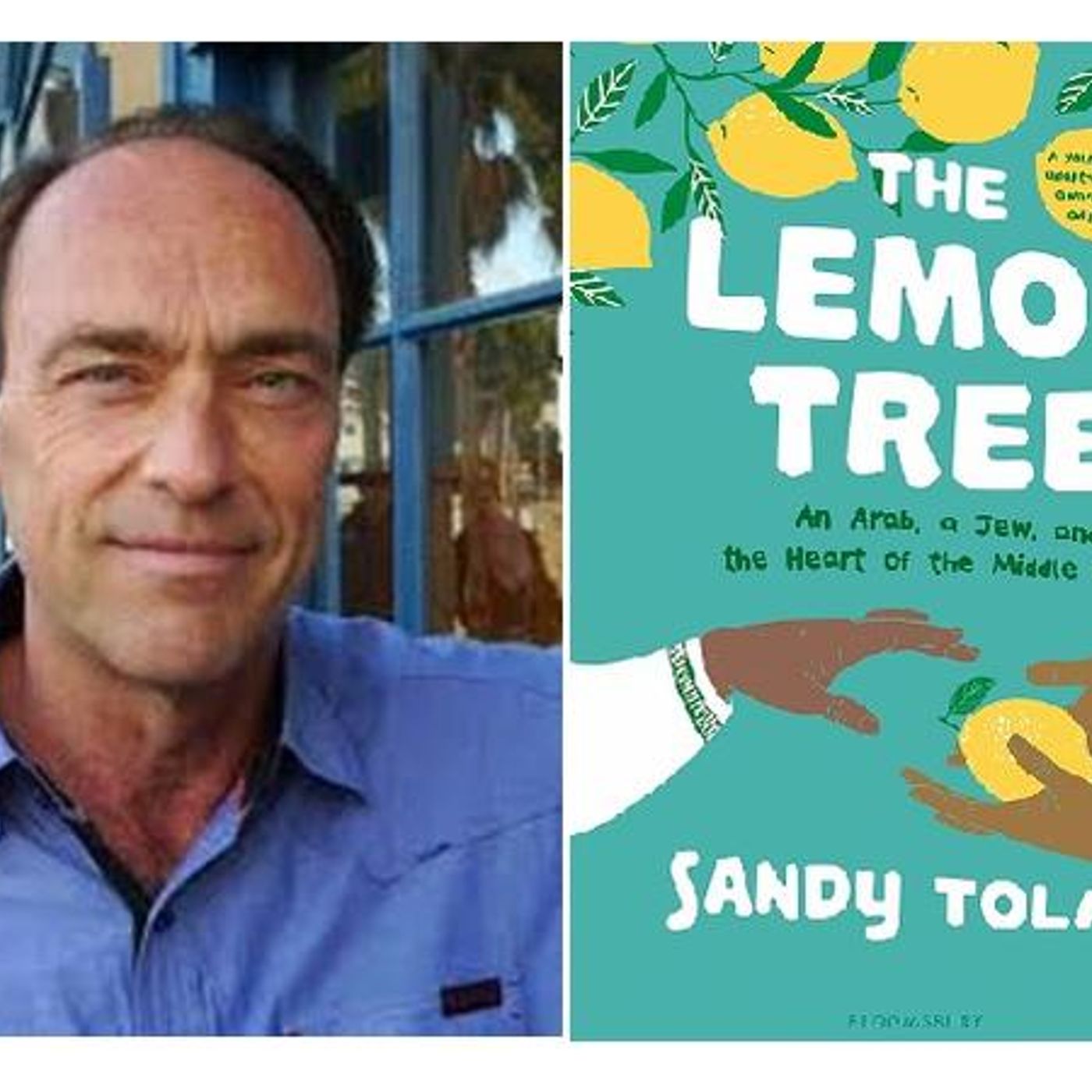 Author Sandy Tolan stops by #ConversationsLIVE to discuss #TheLemonTree episode artwork