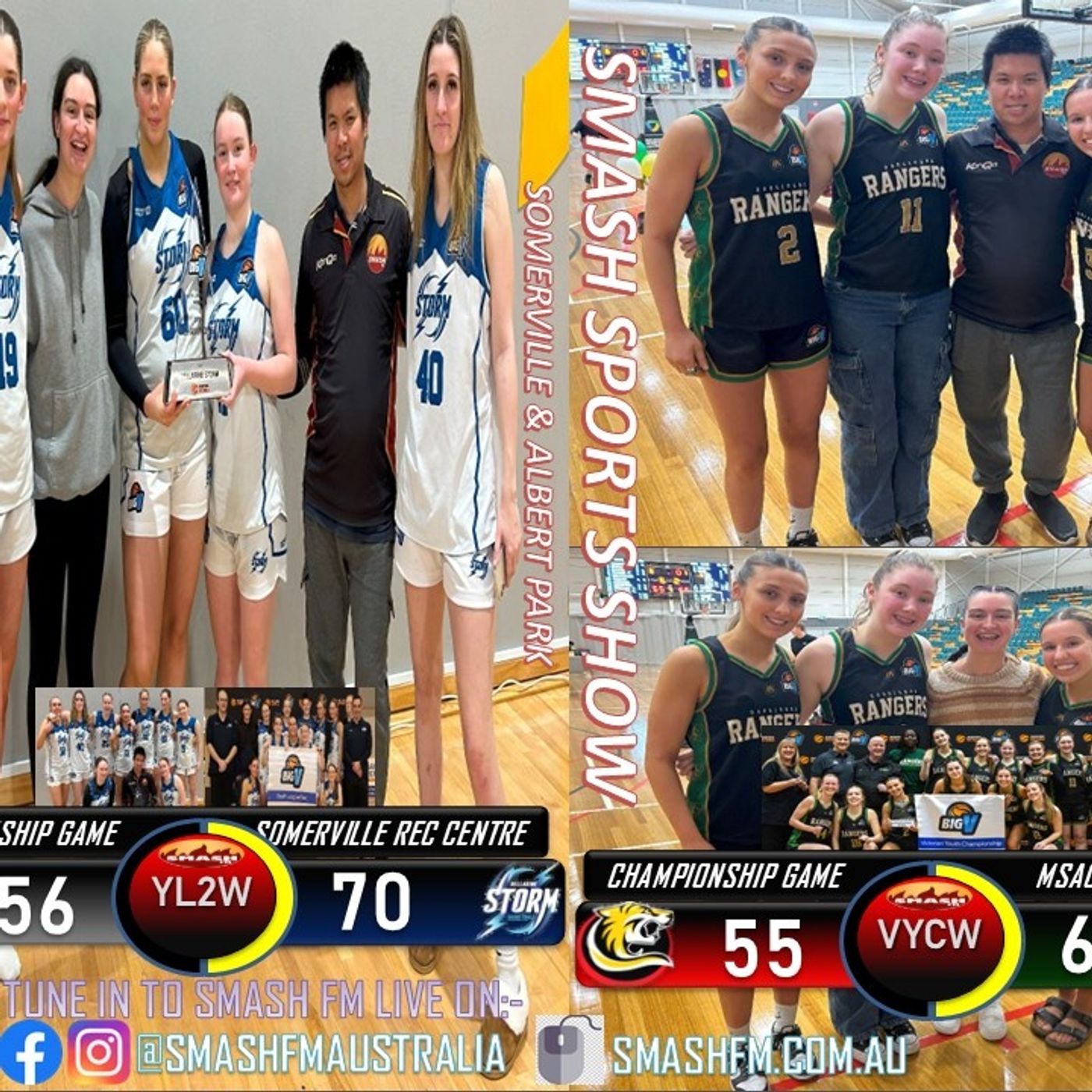 SSS10THYR: BigV24 Youth Womens Champions Post Game Interviews 170824 & 180824