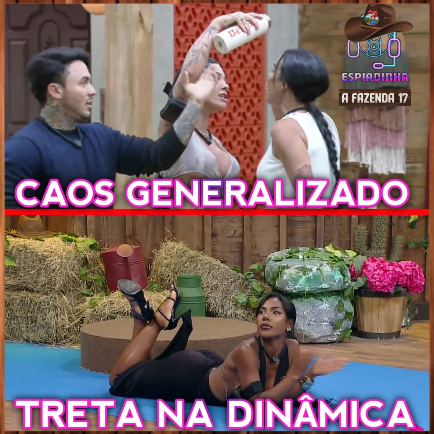 Tàmires PERSEGUIU a Ray + Tàmires ganhou a Prova + Carol e Wallas TRETARAM! | A Fazenda 17