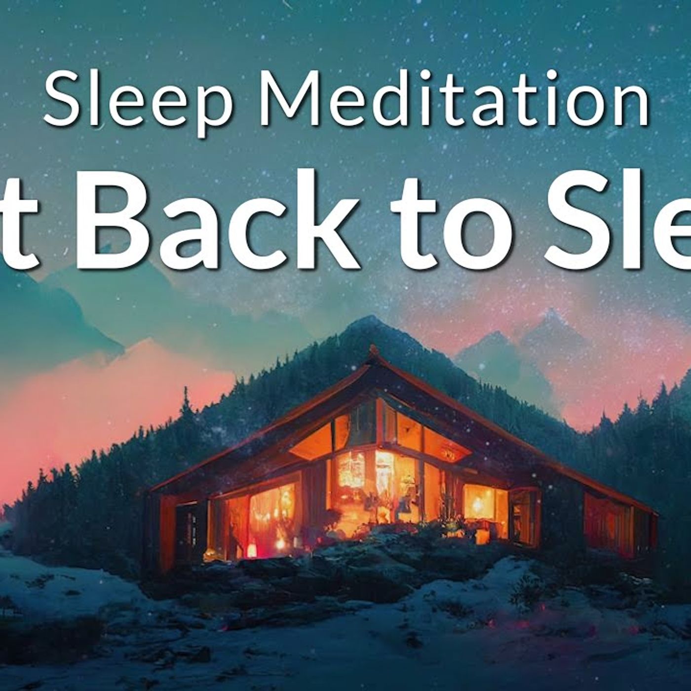 Guided Sleep Meditation Get Back to Sleep and Fall Asleep Fast, Deep Sleep Hypnosis Relaxation episode artwork